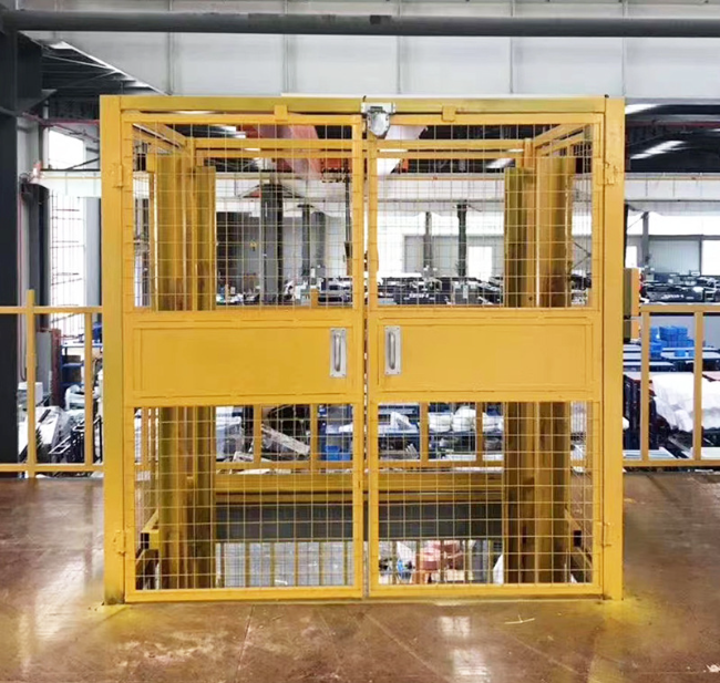 丹东智能导轨式升降机亮相